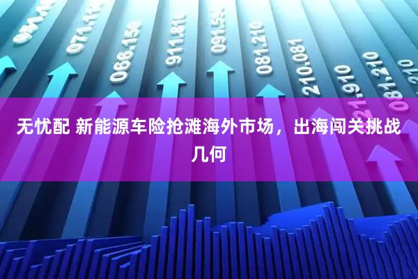 无忧配 新能源车险抢滩海外市场，出海闯关挑战几何