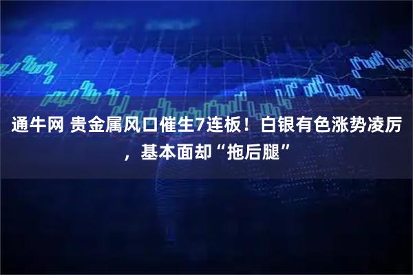 通牛网 贵金属风口催生7连板！白银有色涨势凌厉，基本面却“拖后腿”